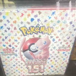 Pokemon TCG Card Game 151 Booster Box Japanese Edition Mew SV2a Card Stock - Image 3