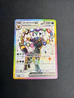 Pokemon Umbreon EX SVP 176 Premium Figure Collection Black Star Promo - Image 1