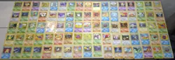 Lot Of 85 Vintage 1995 Pokemon Cards ( Pikachu, Bulbasaur, Charmander, Psyduck - Image 1