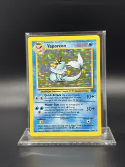 Pokemon Vaporeon 12/64 Jungle Holo - MOD PLAY - Image 1