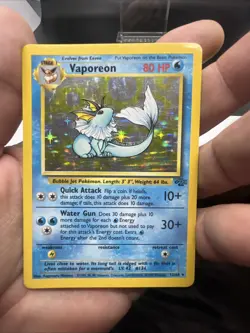Pokemon Vaporeon 12/64 Jungle Holo - MOD PLAY - Image 3