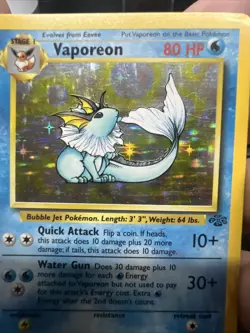 Pokemon Vaporeon 12/64 Jungle Holo - MOD PLAY - Image 4