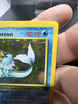 Pokemon Vaporeon 12/64 Jungle Holo - MOD PLAY - Image 5