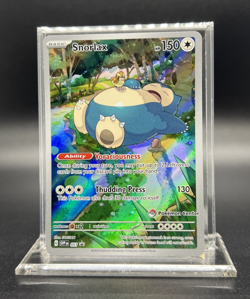Pokemon Snorlax - 051 (Pokemon Center Exclusive) Scarlet & Violet - NEAR MINT - Image 1