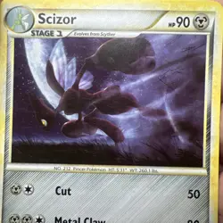 Pokemon Scizor 7/90 Undaunted Holo - LIGHT PLAY - Image 5