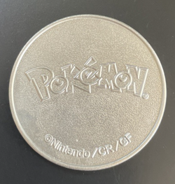 Lugia Pokemon Coin Metal Wizards 2001 Silver Original WOTC Nintendo RARE - Image 2