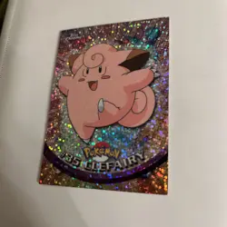 MP Sparkle Clefairy #35 Topps Chrome Series 1 Holo Pokemon Card - Image 3