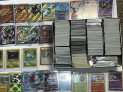 Pokemon Card Bulk Lot Over 2200 cards- Modern JPN/ENGLISH - Image 1