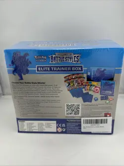 New Pokemon TCG Sword & Shield - Battle Styles - Elite Trainer Box ETB BLUE - Image 5