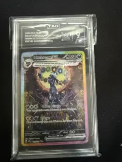 Umbreon EX 161/131 Prismatic Evolutions Special Illustration Rare Pokemon TAG 9 - Image 1