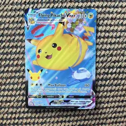 The Pokemon Company Flying Pikachu VMAX Holo Full Art Ultra Rare 007/025 310 HP - Image 1