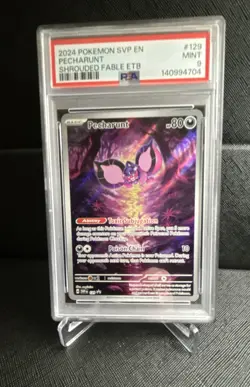 Pecharunt #129 Pokemon Holo Sv: Scarlet & Violet Promo Card PSA 9 - Image 1