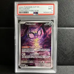 Pecharunt #129 Pokemon Holo Sv: Scarlet & Violet Promo Card PSA 9 - Image 4