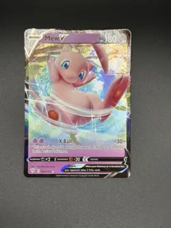 Pokemon Mew V 069/189 • Holo Rare V • SWSH Darkness Ablaze - Image 1