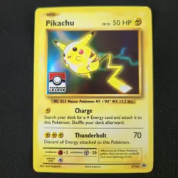 Pikachu Holo XY202 Pokemon League Stamped Promo Holo Evolutions Nintendo Card - Image 1