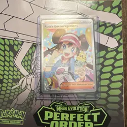 Pokemon Rosa's Encouragement 123/088 Perfect Order SIR NM - Image 1