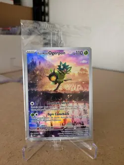Teal Mask Ogerpon 123 Sv: Scarlet & Violet Promo Cards Holo - Image 1