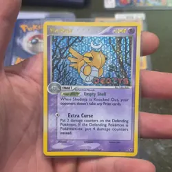 The Pokemon Company Shedinja 14/107 Deoxys Reverse Holo Rare EN 50 HP - Image 1