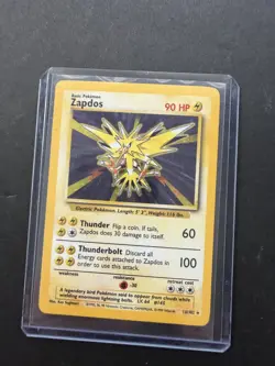 POKEMON HOLO ZAPDOS 1999 BASIC 16/102 - Image 1