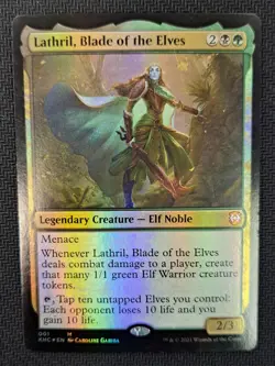 Lathril, Blade Of The Elves Mtg Commander Deck - 100 Card Complete EDH Deck - Image 3