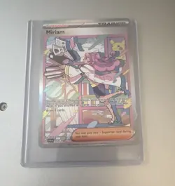 Pokemon Company Miriam 251/198 SV01 Scarlet & Violet Full Art Holo Trainer - Image 1