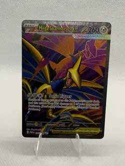 Pokemon TCG Mega Skarmory EX 106/108 Ultra Rare Full Art Holo 260 HP Eng - Image 1