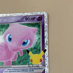 The Pokemon Company Mew ex 88/92 Celebrations Classic Collection Holo 90 HP EX - Image 4