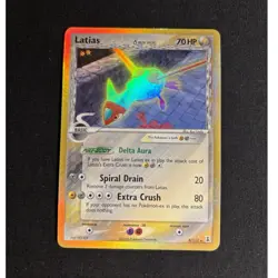 Latias Delta Species Reverse Holo 8/113 EX Delta Species 2005 Pokemon LP/MP - Image 1