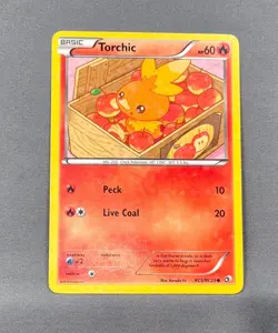 NM Torchic RC5/RC25 Legendary Treasures: Radiant Collection Pokemon Kanako Eo - Image 1