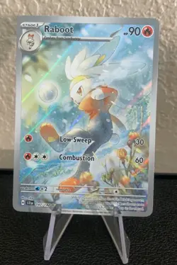 Pokemon TCG: Raboot 147/142 Sv07: Stellar Crown Holo - Image 1