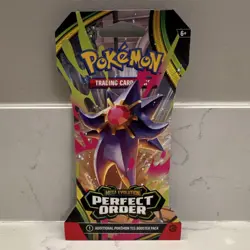 Pokemon TCG Mega Evolution Perfect Order English Sleeved Booster Packs (4 Packs) - Image 3