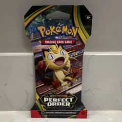 Pokemon TCG Mega Evolution Perfect Order English Sleeved Booster Packs (4 Packs) - Image 4