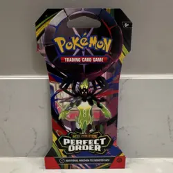 Pokemon TCG Mega Evolution Perfect Order English Sleeved Booster Packs (4 Packs) - Image 5