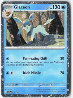 Glaceon (Cosmos Holo) 171 Holo Promo Scarlet & Violet Promo Pokemon Holo NM - Image 1