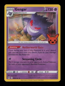 GENGAR (2022 COPYRIGHT DATE) HOLO RARE HOLO 066/196 NM POKEMON - Image 1