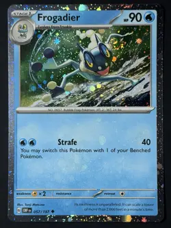 🌀 Pokemon Frogadier Swirl 🌀 Cosmo Holo Rare 057/197 Promo Pokemon TCG NM - Image 1