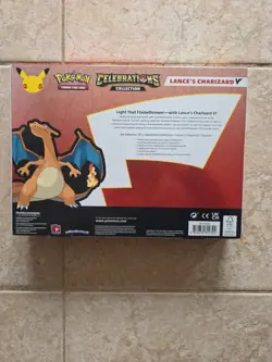 Pokemon TCG Celebrations Collection Lance's Charizard V Box 820650101625 - Image 4