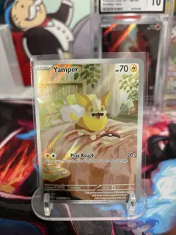 Yamper 99/94 Phantasmal Flames Illustration Rare Pokemon - Image 1