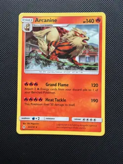 Pokemon TCG - Arcanine Holo 22/214 Unbroken Bonds - Image 1