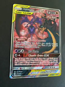 Pokemon Nagandel & Guzzlord GX 224/236 Cosmic Eclipse Alternate Full Art - NM - Image 5