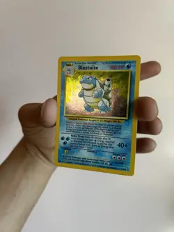 Blastoise Base Set 2/102 Holo Rare English 1999 - Image 3