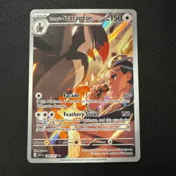 Larry’s Staraptor 249/217 Pokemon Ascended Heroes Illustration Rare NM/M - Image 1