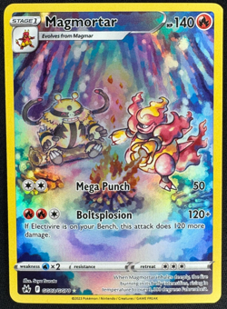 MAGMORTAR GG03/GG70 NM ULTRA RARE GALARIAN GALLERY CROWN ZENITH POKEMON 2023 - Image 1