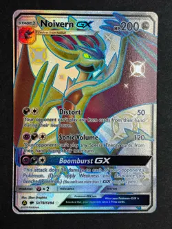 Noivern GX SV78/SV94 Hidden Fates Full Art Shiny Pokemon TCG NM/MINT - Image 1