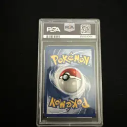 First Edition 2000 Pokemon Gym Challenge 21/132 Blaine's Ninetails PSA NM-MT 8 - Image 2