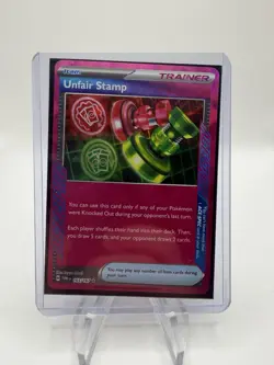UNFAIR STAMP 2024 POKEMON TWILIGHT MASQUERADE ACE SPEC RARE 165/167 - Image 1