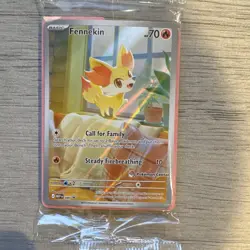 Fennekin 080 Promo Holo Pokemon Center English 70HP 2026 Pokemon TCG - Image 1