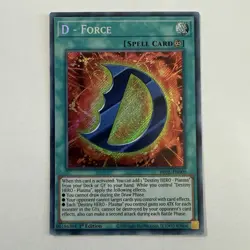 Yugioh D - Force BROL-EN009 1st Edition NM Secret Rare - Image 1