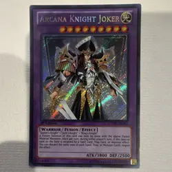 Yu-Gi-Oh! Arcana Knight Joker Fusion Secret Rare Foil 1st LCYW-EN051 - Image 1