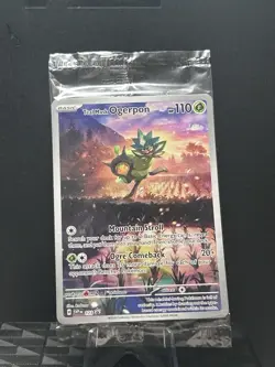 Teal Mask Ogerpon 123 Sv: Scarlet & Violet Promo Cards Holo - SEALED - Image 1